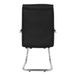 ΠΟΛΥΘΡΟΝΑ JACOB HM1045.11 ΜΑΥΡΟ PU ΜΕ ΒΑΣΗ ΧΡΩΜΙΟΥ 57x66,5x102 cm - Image 6