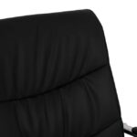 ΠΟΛΥΘΡΟΝΑ JACOB HM1045.11 ΜΑΥΡΟ PU ΜΕ ΒΑΣΗ ΧΡΩΜΙΟΥ 57x66,5x102 cm - Image 8