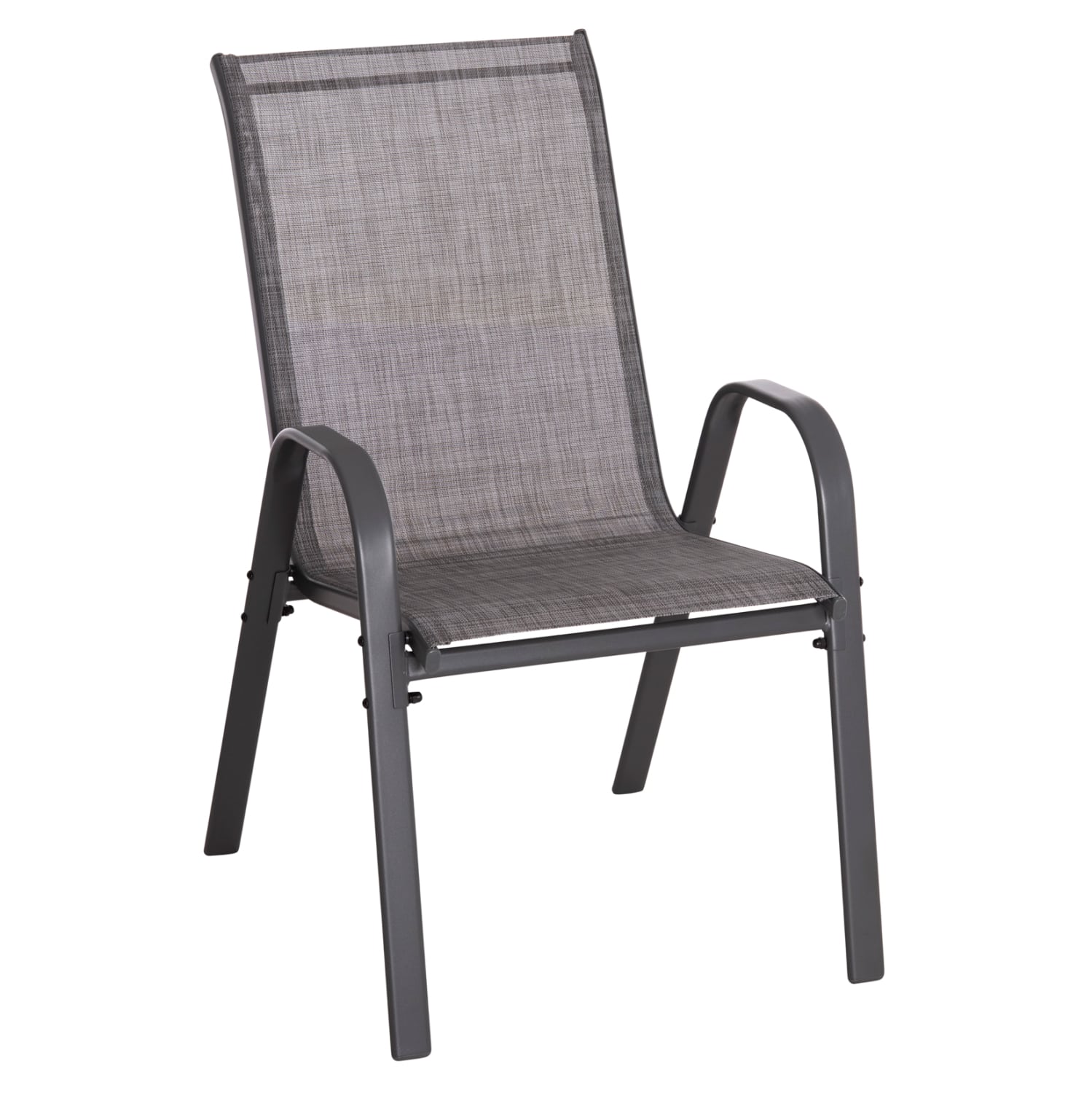 polythrona-exchoroy-fb9500041-metalliki- ΠΟΛΥΘΡΟΝΑ ΕΞ.ΧΩΡΟΥ LEON HM5000.41 ΜΕΤΑΛΛΙΚΗ ΓΚΡΙ K/D- ΣΕΤ 4 ΤΜΧ-55x70x91Υεκ. - Image 1