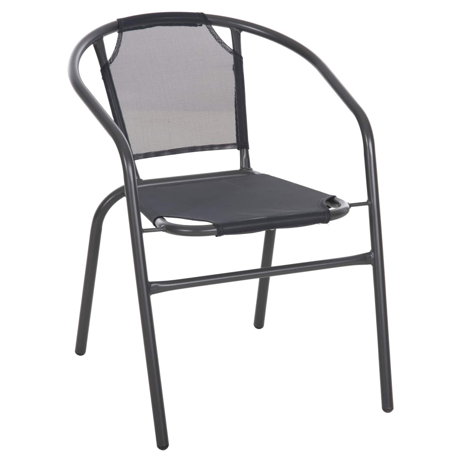 polythrona-exchoroy-fb9597701-metallo-te ΠΟΛΥΘΡΟΝΑ ΕΞ.ΧΩΡΟΥ LEDAN HM5977.01 ΜΕΤΑΛΛO & TEXTILENE ΓΚΡI 55x58x72Υεκ. - Image 1