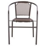 ΠΟΛΥΘΡΟΝΑ ΕΞ.ΧΩΡΟΥ LEDAN HM5977.02 ΜΕΤΑΛΛO & TEXTILENE ΚΑΦΕ 55x58x72Υεκ. - Image 3