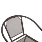 ΠΟΛΥΘΡΟΝΑ ΕΞ.ΧΩΡΟΥ LEDAN HM5977.02 ΜΕΤΑΛΛO & TEXTILENE ΚΑΦΕ 55x58x72Υεκ. - Image 7