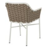ΠΟΛΥΘΡΟΝΑ HM5858.02 ΛΕΥΚΗ ΜΕ ΣΧΟΙΝΙ ΜΠΕΖ 56x58x76Yεκ. - Image 5
