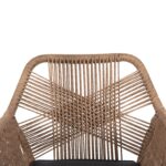 ΠΟΛΥΘΡΟΝΑ TOPIN HM6048.03 ΑΛΟΥΜΙΝΙΟ ΑΝΘΡΑΚΙ-P.E. RATTAN ΜΠΕΖ-ΜΑΞΙΛΑΡΙ ΑΝΘΡΑΚΙ - Image 7