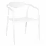 ΠΟΛΥΘΡΟΝΑ SERLY HM6052.01 ΑΛΟΥΜΙΝΙΟ ΛΕΥΚΟ-TEXTILENE ΛΕΥΚΟ 56x61x74,5Yεκ