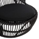 ΠΟΛΥΘΡΟΝΑ ENTROPY HM9840.03 ΦΥΣΙΚΟ RATTAN ΜΕ ΜΑΞΙΛΑΡΙ-ΜΑΥΡΟ 80x97x85Υεκ. - Image 8