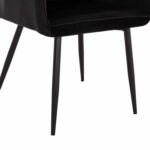 ΠΟΛΥΘΡΟΝΑ LATRELL HM8582.04 ΜΑΥΡΟ ΒΕΛΟΥΔΟ & ΜΑΥΡΑ ΜΕΤΑΛΛΙΚΑ ΠΟΔΙΑ 54x57x84Yεκ. - Image 9