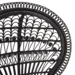 ΠΟΛΥΘΡΟΝΑ ROYAL PEACOCK HM9342.03 RATTAN ΜΑΥΡΟ-ΜΑΞΙΛΑΡΙ ΜΑΥΡΟ 114x72x150Yεκ. - Image 10