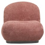 ΠΟΛΥΘΡΟΝΑ BEANY HM9591.02 ΡΟΖ ΜΠΟΥΚΛΕ ΥΦΑΣΜΑ 85x82x77Υ εκ. - Image 2