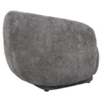 ΠΟΛΥΘΡΟΝΑ KARPEN HM9600.01 ΓΚΡΙ ΜΠΟΥΚΛΕ ΥΦΑΣΜΑ 93x87x78Υ εκ. - Image 5