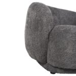 ΠΟΛΥΘΡΟΝΑ KARPEN HM9600.01 ΓΚΡΙ ΜΠΟΥΚΛΕ ΥΦΑΣΜΑ 93x87x78Υ εκ. - Image 9