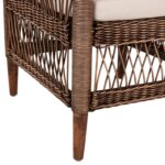 ΠΟΛΥΘΡΟΝΑ MALAWI HM9635.01 ΞΥΛΟ ΜΑΟΝΙ ΜΕ RATTAN ΚΑΦΕ-ΛΕΥΚΟ ΜΑΞΙΛΑΡΙ 80x70x86Υεκ. - Image 10