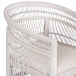 ΠΟΛΥΘΡΟΝΑ MALAWI HM9635.02 ΞΥΛΟ ΜΑΟΝΙ ΜΕ RATTAN ΛΕΥΚΟ-ΛΕΥΚΟ ΜΑΞΙΛΑΡΙ 80x70x86Υεκ. - Image 7
