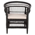 ΠΟΛΥΘΡΟΝΑ MALAWI HM9635.03 ΞΥΛΟ ΜΑΟΝΙ ΜΕ RATTAN ΜΑΥΡΟ-ΛΕΥΚΟ ΜΑΞΙΛΑΡΙ 80x70x86Υεκ. - Image 3