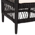 ΠΟΛΥΘΡΟΝΑ MALAWI HM9635.03 ΞΥΛΟ ΜΑΟΝΙ ΜΕ RATTAN ΜΑΥΡΟ-ΛΕΥΚΟ ΜΑΞΙΛΑΡΙ 80x70x86Υεκ. - Image 7