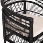 ΠΟΛΥΘΡΟΝΑ MALAWI HM9635.03 ΞΥΛΟ ΜΑΟΝΙ ΜΕ RATTAN ΜΑΥΡΟ-ΛΕΥΚΟ ΜΑΞΙΛΑΡΙ 80x70x86Υεκ. - Image 8