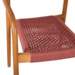 ΠΟΛΥΘΡΟΝΑ OSLO HM9636.06 ΞΥΛΟ TEAK ΦΥΣΙΚΟ & ΡΟΖ ΣΧΟΙΝΙ 55x54x80Yεκ. - Image 7