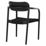 ΠΟΛΥΘΡΟΝΑ OSLO HM9636.12 ΞΥΛΟ TEAK ΜΑΥΡΟ & ΜΑΥΡΟ ΣΧΟΙΝΙ 55x54x80Yεκ. - Image 5