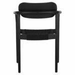 ΠΟΛΥΘΡΟΝΑ OSLO HM9636.12 ΞΥΛΟ TEAK ΜΑΥΡΟ & ΜΑΥΡΟ ΣΧΟΙΝΙ 55x54x80Yεκ. - Image 6