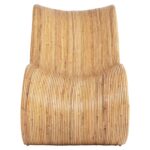 ΠΟΛΥΘΡΟΝΑ CURVY LOUNGE HM9645.01 ΑΠΟ RATTAN ΣΕ ΦΥΣΙΚΗ ΑΠΟΧΡΩΣΗ 63x128x97Y εκ. - Image 3