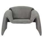 ΠΟΛΥΘΡΟΝΑ LAFORGE HM9679.01 ΓΚΡΙ ΜΠΟΥΚΛΕ ΥΦΑΣΜΑ-ΜΕΤΑΛΛΙΚΟΣ ΣΚΕΛΕΤΟΣ 100x83x66Υεκ. - Image 3