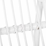 ΠΟΛΥΘΡΟΝΑ GRINN HM9815.03 ΡΑΒΔΟΙ RATTAN ΣΕ ΛΕΥΚΟ 56,5x73,5x79,5Υ εκ. - Image 9