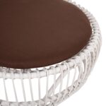ΠΟΛΥΘΡΟΝΑ ENTROPY HM9840.02 RATTAN ΛΕΥΚΟ ΜΕ ΚΑΦΕ ΜΑΞΙΛΑΡΙ 80x97x85Υεκ. - Image 7