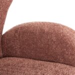 ΠΟΛΥΘΡΟΝΑ ΜΠΕΡΖΕΡΑ KRYLY HM9593.02 ΡΟΖ ΜΠΟΥΚΛΕ-ΜΑΥΡΑ ΞΥΛΙΝΑ ΠΟΔΙΑ 83x87x89Υεκ - Image 8