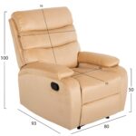 ΠΟΛΥΘΡΟΝΑ RELAX YASUMU HM9783.05 ΕΚΡΟΥ ΒΕΛΟΥΔΟ 80x93x100Υεκ. - Image 2