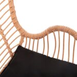 ΠΟΛΥΘΡΟΝΑ ΣΤΥΛ ΜΠΕΡΖΕΡΑΣ ALLEGRA HM5704.11 P.E.RATTAN ΜΠΕΖ-ΜΑΥΡΟ ΜΕΤΑΛΛΟ 66x59x90Υεκ. - Image 8