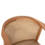 ΠΟΛΥΘΡΟΝΑ ΤΡΑΠΕΖΑΡΙΑΣ RENLY HM18239 ΞΥΛΟ ΤΕΑΚ ΦΥΣΙΚΟ-ΣΧΟΙΝΙ VIRO 60x59x82Υεκ. - Image 7