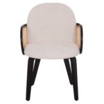 ΠΟΛΥΘΡΟΝΑ ΤΡΑΠΕΖΑΡΙΑΣ BECKER HM18246.02 PLYWOOD ΜΑΥΡΟ--ΕΚΡΟΥ ΥΦΑΣΜΑ 54x62x79Υεκ. - Image 3