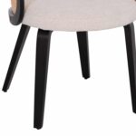 ΠΟΛΥΘΡΟΝΑ ΤΡΑΠΕΖΑΡΙΑΣ BECKER HM18246.02 PLYWOOD ΜΑΥΡΟ--ΕΚΡΟΥ ΥΦΑΣΜΑ 54x62x79Υεκ. - Image 9