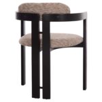 ΠΟΛΥΘΡΟΝΑ ΤΡΑΠΕΖΑΡΙΑΣ KALL HM18247.02 ΚΑΦΕ ΥΦΑΣΜΑ--PLYWOOD ΣΕ ΜΑΥΡΟ 56x45x73Υεκ - Image 5