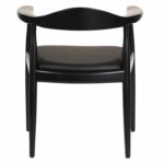 ΠΟΛΥΘΡΟΝΑ ΤΡΑΠΕΖΑΡΙΑΣ ADOR HM9948.02 RUBBERWOOD ΚΑΙ PU-ΜΑΥΡΟ 62x54x76,5Υεκ - Image 5
