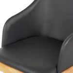 ΠΟΛΥΘΡΟΝΑ ΤΡΑΠΕΖΑΡΙΑΣ FURLAN HM9949.01 RUBBERWOOD ΣΕ ΟΑΚ-ΜΑΥΡΟ PU 54,5x58x78Υεκ. - Image 6