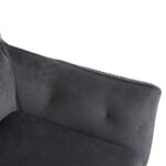 ΠΟΛΥΘΡΟΝΑ ΤΡΑΠΕΖΑΡΙΑΣ QUILL HM9843.03 ΓΚΡΙ ΥΦΑΣΜΑ-ΞΥΛΟ ΟΞΙΑΣ ΠΟΔΙΑ 61x57,5x91Υεκ. - Image 8