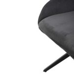 ΠΟΛΥΘΡΟΝΑΚΙ SHAI HM9844.03 ΓΚΡΙ ΥΦΑΣΜΑ-ΜΑΥΡΗ ΜΕΤΑΛΛΙΚΗ ΒΑΣΗ 61x63x93Υεκ. - Image 9
