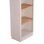ΡΑΦΙΕΡΑ ΣΕΙΡΑ SANTORINI HM18045 MDF ΥΠΟΛΕΥΚΟ-ΡΑΦΙΑ ΞΥΛΟ ΕΛΑΤΟΥ ΦΥΣΙΚΟ 60x38,5x179Υεκ. - Image 8