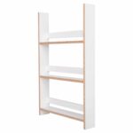 ΡΑΦΙΕΡΑ ΤΟΙΧΟΥ SANI HM18223.01 ΜΕΛΑΜΙΝΗ ΣΕ ΛΕΥΚΟ 60x10x90Υεκ. (3 ΡΑΦΙΑ) - Image 4