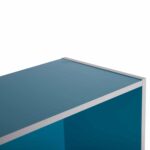 ΡΑΦΙΕΡΑ ΤΟΙΧΟΥ CUBICON HM9941.05 ΜΠΛΕ-ΛΕΥΚΗ ΜΕΛΑΜΙΝΗ 38,5x23,5x80Υεκ. - Image 8