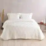 Σετ Νυφικό Κουβερλί Υπέδιπλο Reina Rythmos - Image 3