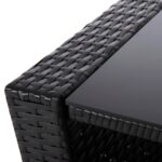 ΣΑΛΟΝΙ ΕΞ.ΧΩΡΟΥ 4ΤΜΧ THORE HM5978 ΣΥΝΘ. RATTAN ΜΑΥΡΟ-ΜΠΕΖ ΜΑΞΙΛΑΡΙΑ - Image 9