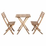 ΣΕΤ 3ΤΜΧ ΕΞΩΤ.ΧΩΡΟΥ ΠΤΥΣΣΟΜΕΝΟ KENDYR HM9907 ΜΑΣΙΦ TEAK ΞΥΛΟ-ΦΥΣΙΚΟ 46x50x88,5Υ - Image 4