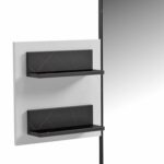ΣΕΤ ΕΙΣΟΔΟΥ 2ΤΜΧ CHERYL HM21276.01 ΜΕΛΑΜΙΝΗ ΣΕ ΛΕΥΚΟ--ΟΨΗ ΜΑΥΡΟ ΜΑΡΜΑΡΟ - Image 9