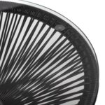 ΣΕΤ ΕΞΩΤΕΡΙΚΟΥ ΧΩΡΟΥ 3ΤΜΧ ACAPULCO HM21101 P.E.RATTAN-ΜΕΤΑΛΛΟ ΣΕ ΜΑΥΡΟ - Image 10