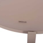 ΣΕΤ ΣΑΛΟΝΙ 4ΤΜΧ JULIETTE HM6280.04 ΚΑΠΟΥΤΣΙΝΟ ΑΛΟΥΜΙΝΙΟ-TEXTILENE--TEMPERED GLASS - Image 10