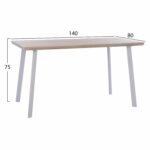 ΣΕΤ ΤΡΑΠΕΖΑΡΙΑΣ 5ΤΜΧ OFIRA HM10634 MDF TOP ΣΕ SONAMA--ΛΕΥΚΕΣ ΚΑΡΕΚΛΕΣ - Image 2