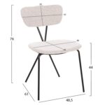 ΣΕΤ ΤΡΑΠΕΖΑΡΙΑΣ 5ΤΜΧ RAVEN HM21067.02 ΚΕΡΑΜΙΚΟ TOP ΜΑΥΡΟ ΜΑΡΜΑΡΟ--ΜΕΤΑΛΛΟ - Image 3