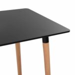 ΣΕΤ ΤΡΑΠΕΖΑΡΙΑΣ 5ΤΜΧ MINIMAL HM21173 MDF TOP ΜΑΥΡΟ-ΒΕΛΟΥΔΟ & ΜΕΤΑΛΛΟ ΜΑΥΡΟ - Image 7